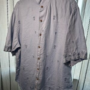 Tommy Bahama Light blue Casual Button-Down Shirt